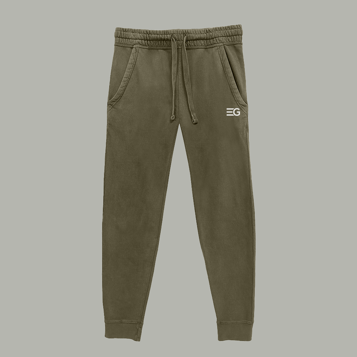 Prosperity Olive Premium Vintage Joggers - El Guapo Apparel
