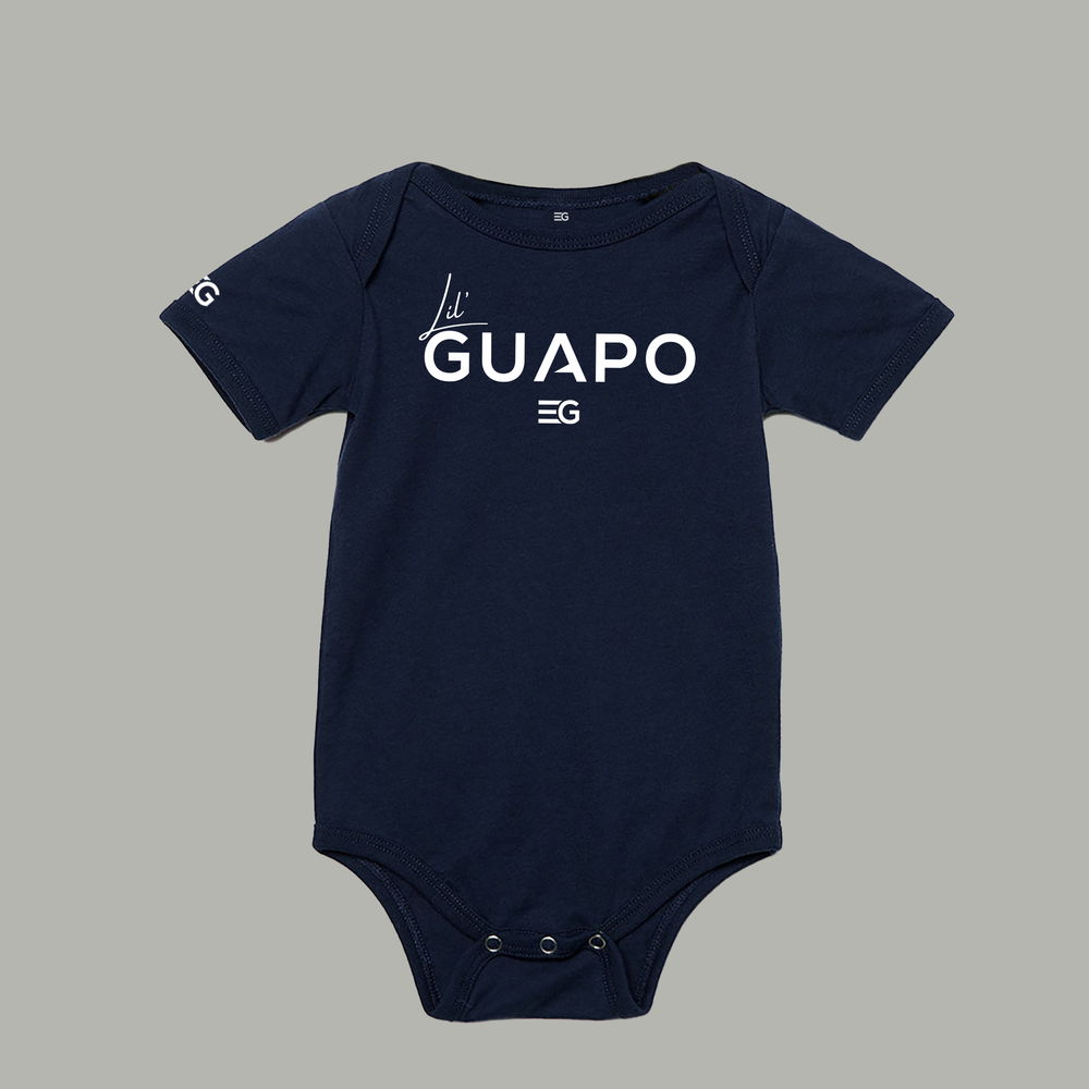 
                      
                        Lil' Guapo Signature Toddlers Onesie - El Guapo Apparel
                      
                    