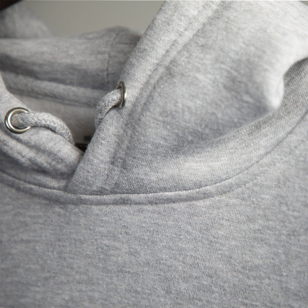 Always Courage Heather Grey Signature Premium Hoodie - El Guapo Apparel