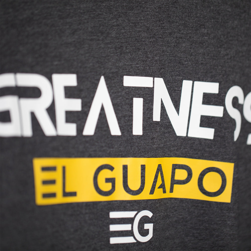 
                      
                        GREATNESS El Guapo Signature Tee - El Guapo Apparel
                      
                    