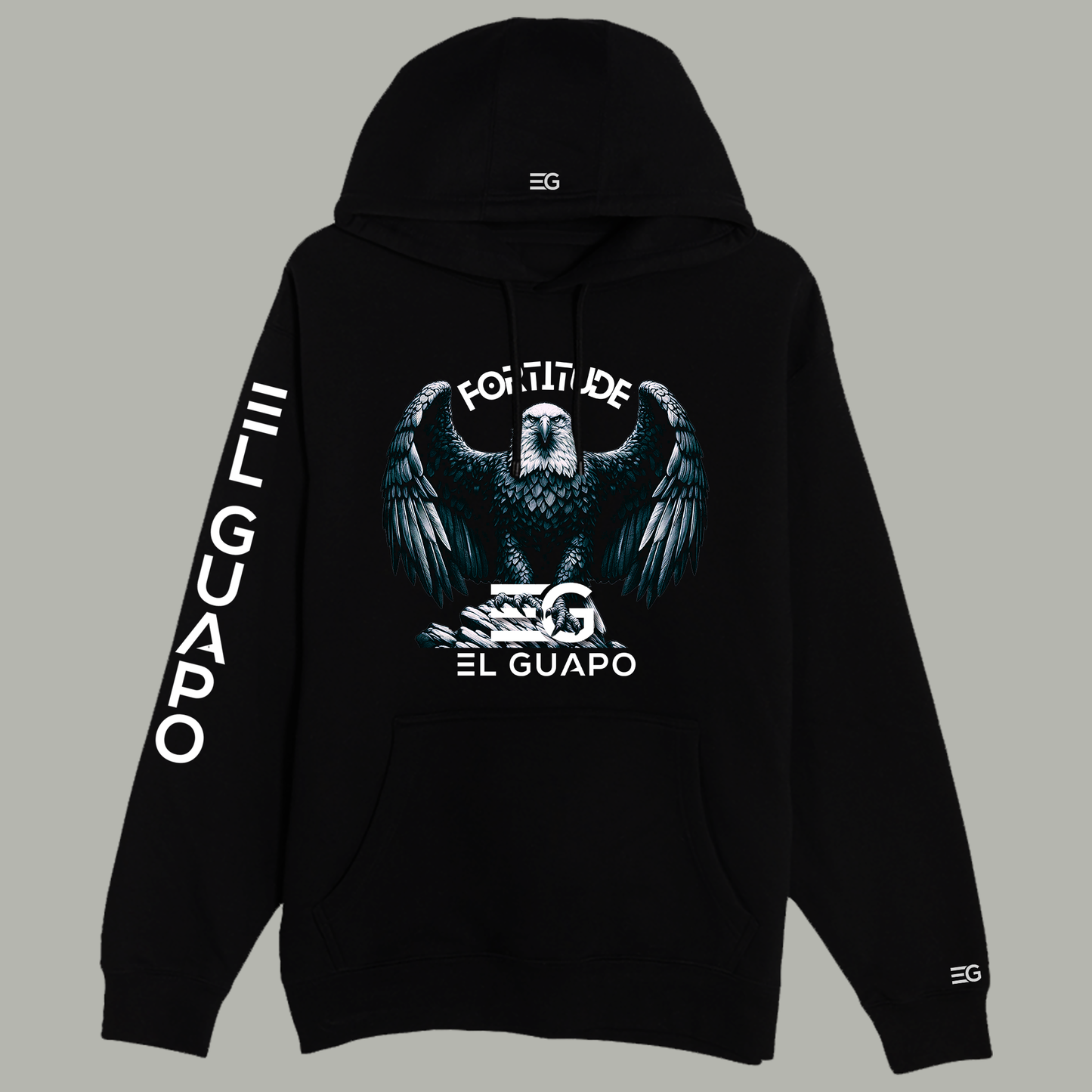 EG Fortitude Eagle Premium Hoodie - El Guapo Apparel