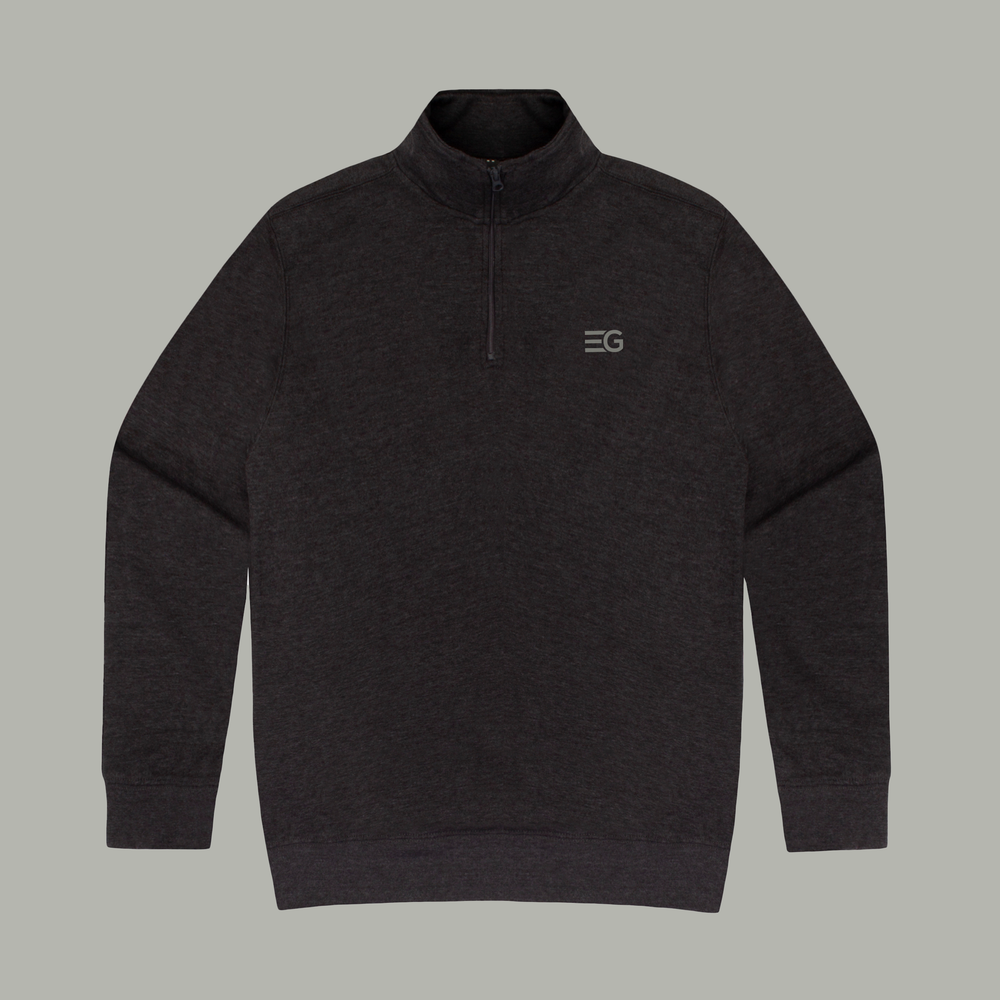 
                      
                        EG Quarter-Zip Signature Sweatshirt - El Guapo Apparel
                      
                    