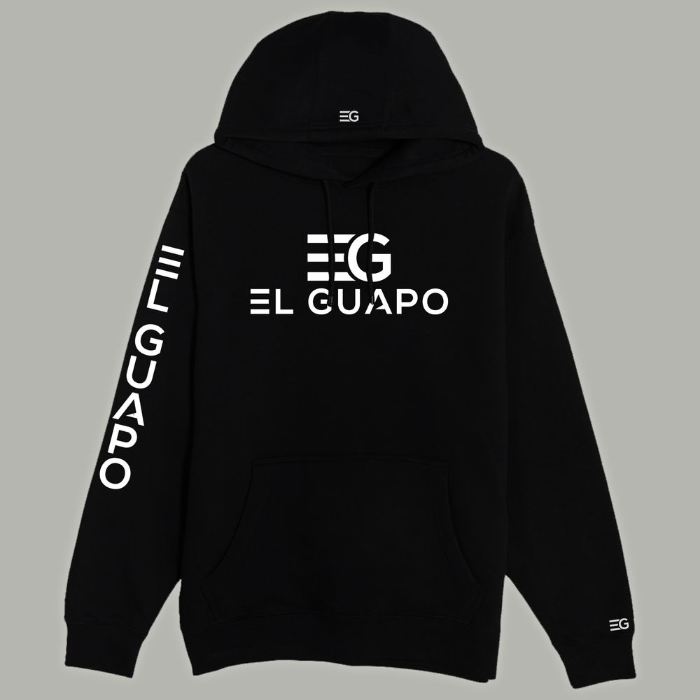 EL GUAPO Signature Hoodie - White Logo - El Guapo Apparel