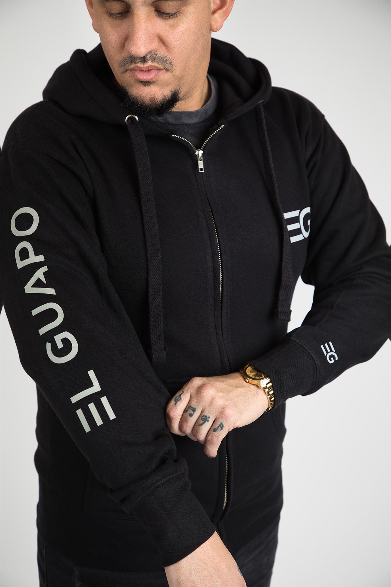 EL GUAPO Full-Zip Fleece Hoodie - El Guapo Apparel