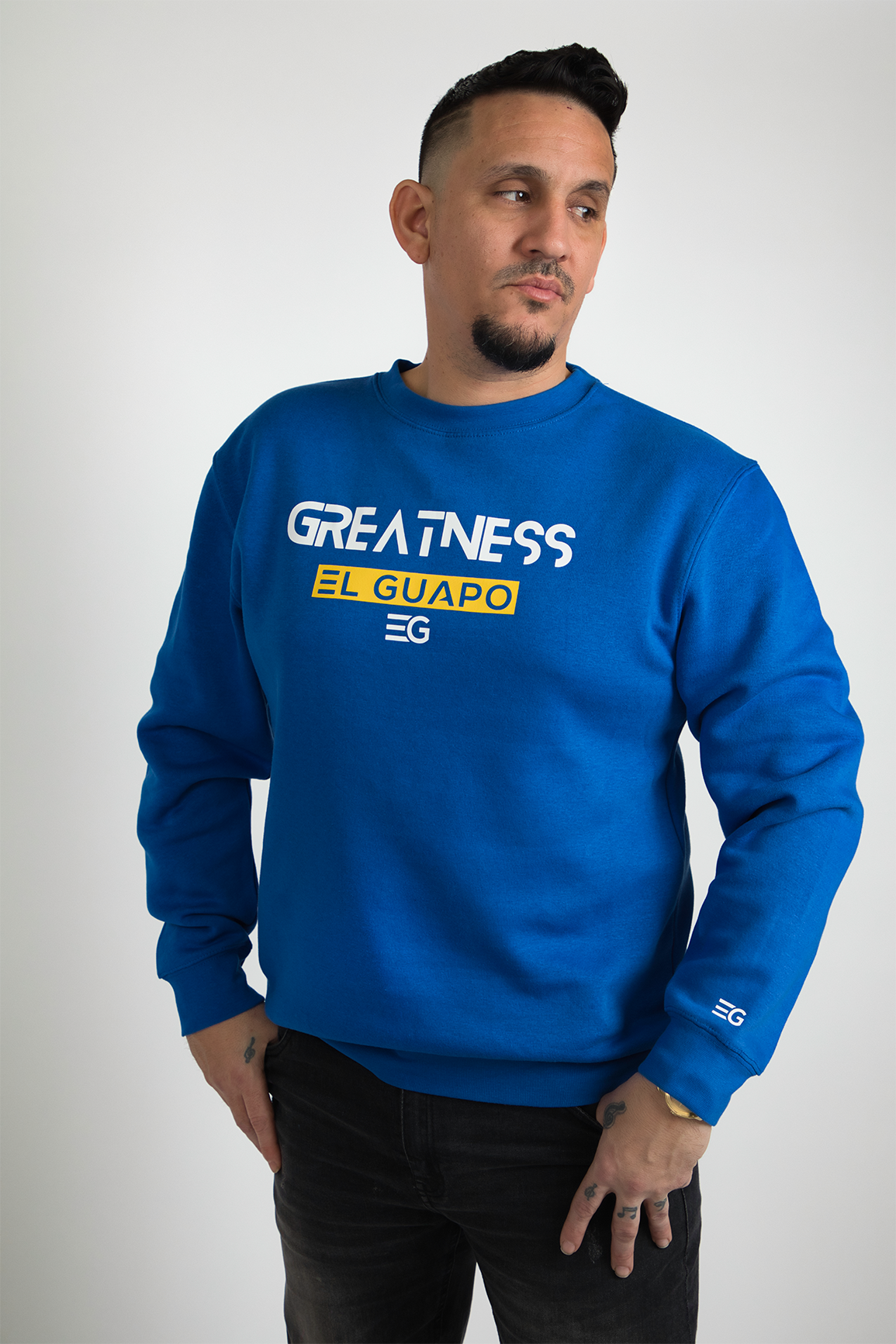 Greatness Signature Premium Sweatshirt - El Guapo Apparel