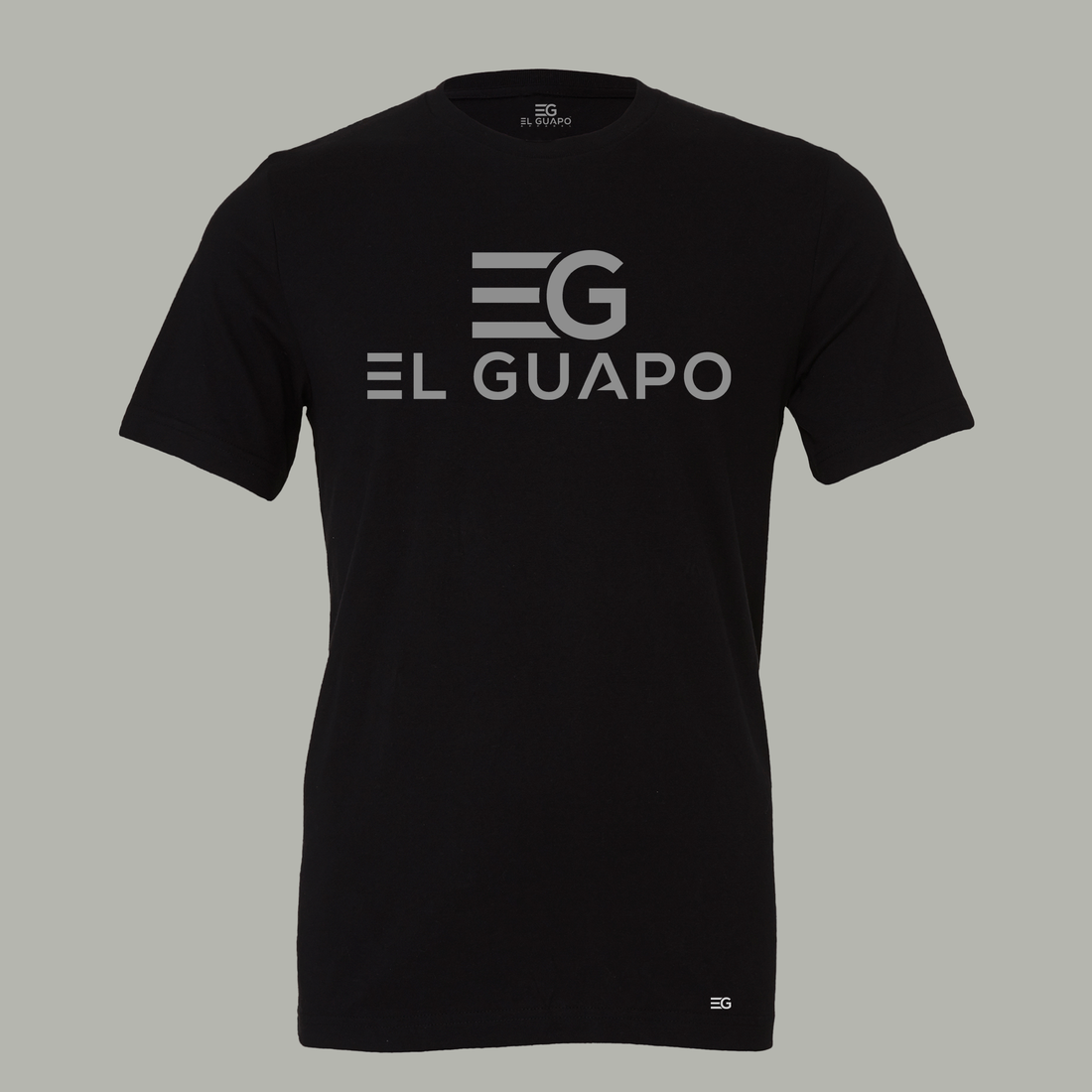 Signature GUAPO Premium Tee - Grey Logo - El Guapo Apparel